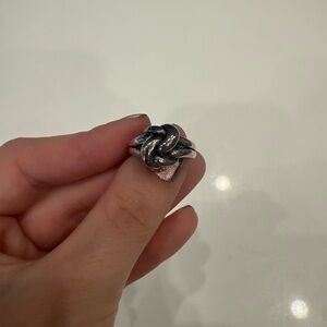Silver Lover’s Knot Ring